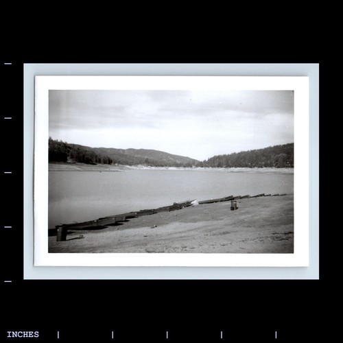 Vecchia foto epoca lago - vecchia, d'epoca