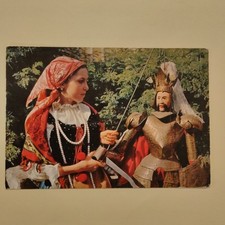 COSTUME FOLKLORE SICILIANO - I PUPI  CARTOLINA A COLORI NON VIAGGIATA