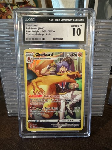 Charizard tg03 cgc 2022 - cgc,