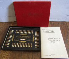 Vintage 1948 Autobridge Company NYC - Gioco di carte Autobridge Bridge - Made in USA