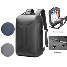 Zaino uomo antifurto porta PC per Laptop 15,6" business con USB power bank