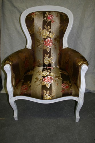 Poltrona laccata bianca - ,