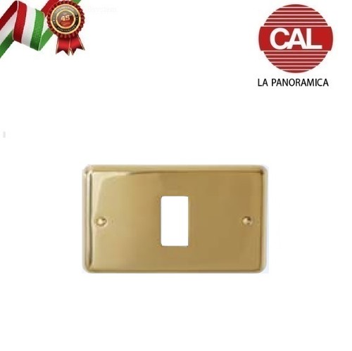 Placca ottone lucido serie - placca,