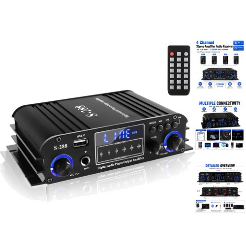 Amplificatore hifi bluetooth - amplificatore,