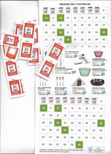 2 schede con  8 Bollini +