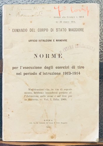 Norme per esecuzione - per, degli