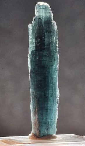 Cristallo di indicolite - cristallo,