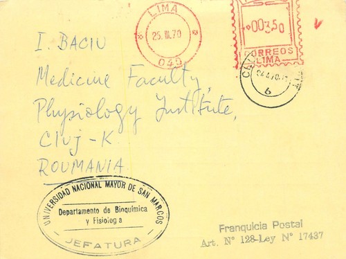 E0036 perù lima romania - perù,