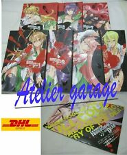Versione Full Color HIGHSCHOOL OF THE DEAD 1-7+Color Visual 8 Set Manga Giapponese