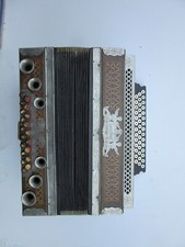 Austrian 5 file diatonic button box fisarmonica armonica stiriana Rudolf Richter