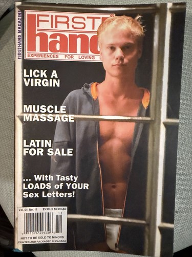 First hand gay paperback - first,