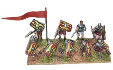 Soldatini Esci-1/72-Romani 5^ Legione Plastic Painted Metal Bases