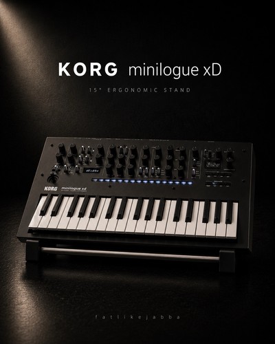 Korg minilogue stand - xd, 15°
