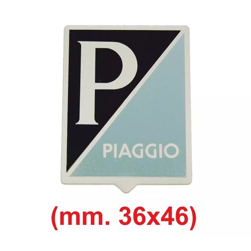 Scudetto rettangolo piaggio - scudetto, in