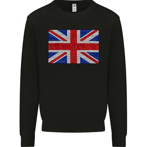 Felpa uomo con bandiera - uomo, union