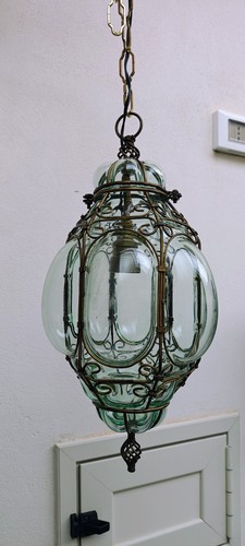 Lampadario vetro murano - vetro, di
