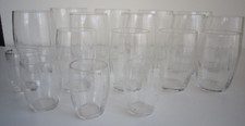 ANTIQUE BLOWN GLASS SET -