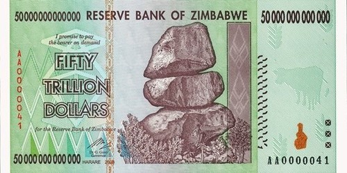 167 banconota zimbabwe - banconota,