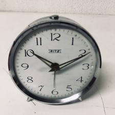 ANTICO OROLOGIO DA TAVOLO SVEGLIA  ANTICA RITZ  A CORDA  GERMANY