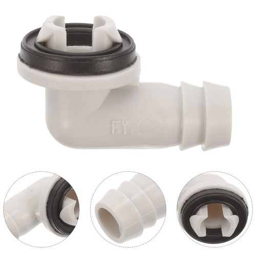 5pz raccordo tubo scarico abs - 5pz,
