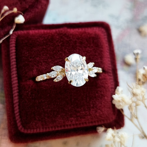 Anello fidanzamento oro - anello,