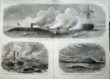 Antica vecchia stampa 1862