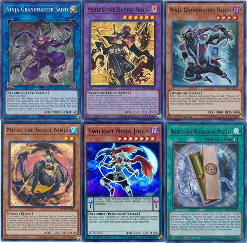 Yugioh ninja 2024 mazzo - yugioh,