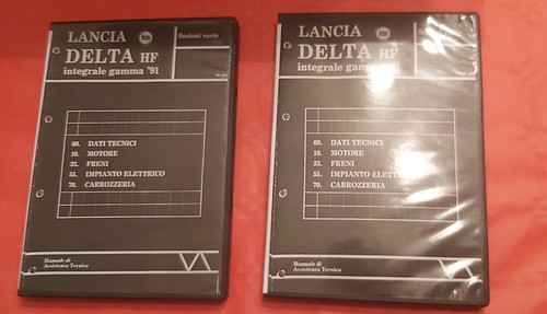 Dvd manuale lancia delta - manuale, hf