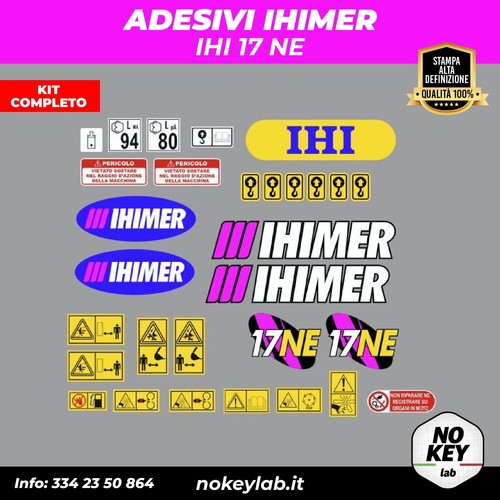 Ihimer ihi decalcomanie - ihi, 17