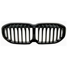 Mascherina Griglia Nera Lucida