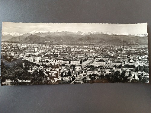 Cartolina panoramica vintage - cartolina,