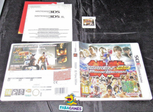 3ds tekken prime edition - tekken,