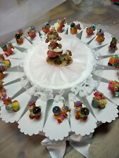 TORTA BOMBONIERA BIMBA  BATTESIMO , COMUNIONE , CRESIMA E COMPLEANNO DA 20 FETTE