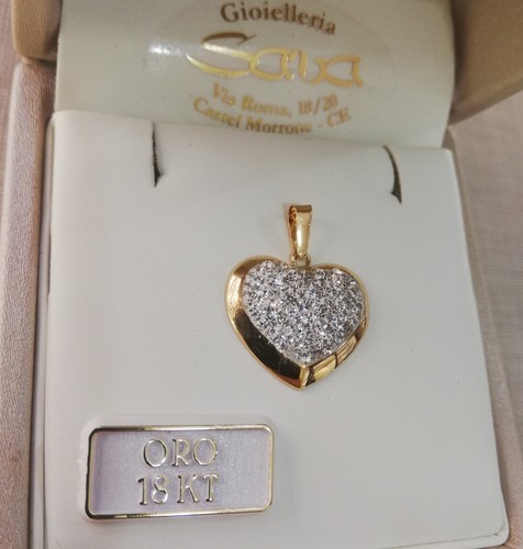 Cuore pendente medaglia