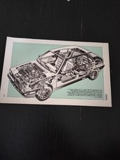 1990 LANCIA DELTA 2.0 TURBO 16V  HF XRAY TRASPARENZA TAVOLA PLATE