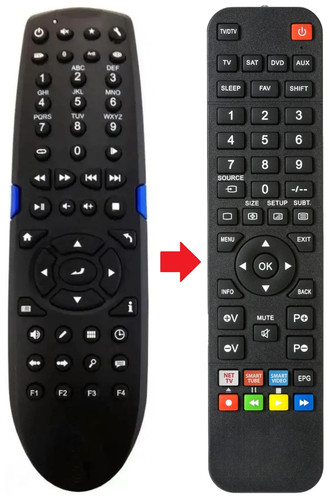 Telecomando adatto per mede8er - adatto,
