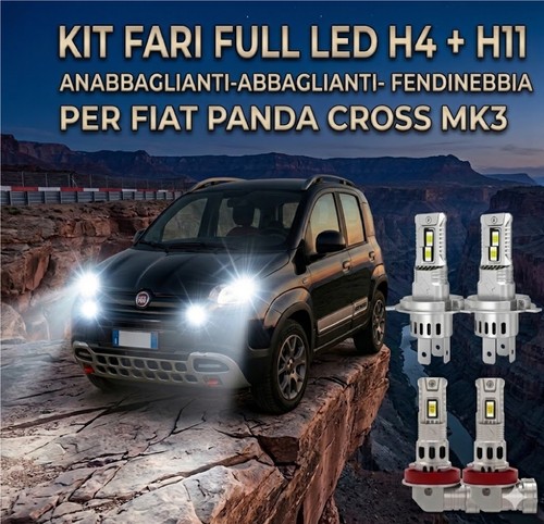 Kit fari full - full, panda