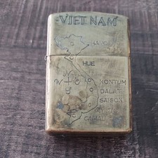 Zippo ottone mappa vietnam - zippo,