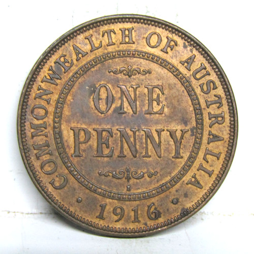Moneta penny australia - da, un
