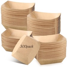 2 lb Paper Food Boats Trays