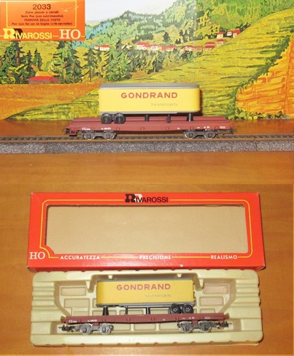 Rivarossi 138 carro pianale - rivarossi,