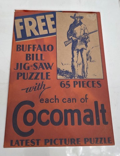 Vintage 1933 buffalo bill - vintage,