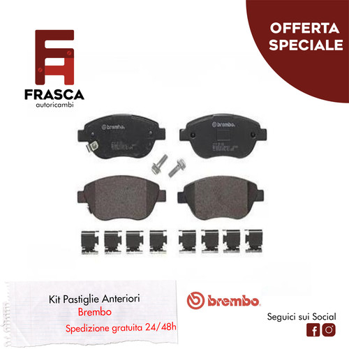 Pastiglie freno anteriori fiat - freno,