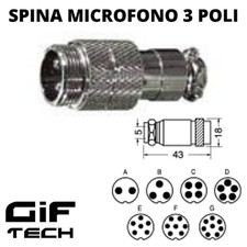 SPINA CONNETTORE MICROFONO 3