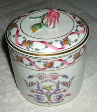 Zuccheriera in porcellana con coperchio di Richard Ginori - 10 cm - da eredità