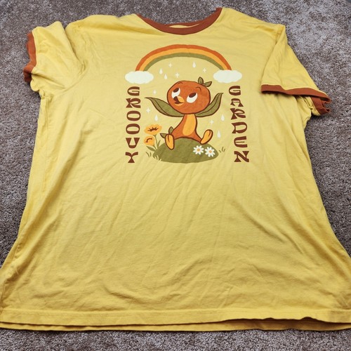 Shirt disney orange - t-shirt, bird