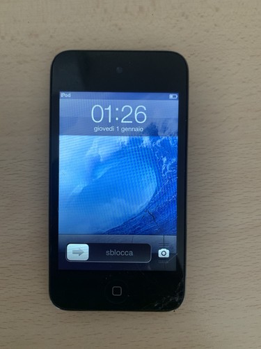 Ipod touch nero 8gb vetro - ipod,