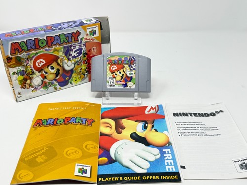 Mario party nintendo cib - nintendo, 64