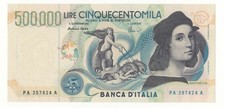 500000 LIRE RAFFAELLO    DECR