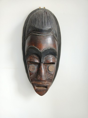 Vintage wooden tribal - vintage,